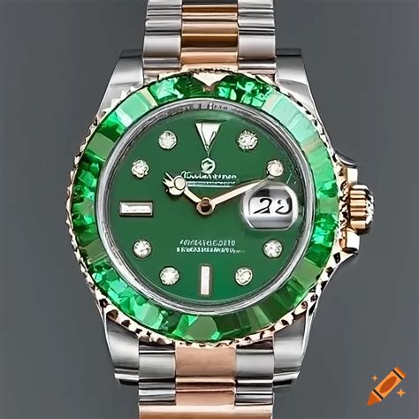 green emerald rolex|More.